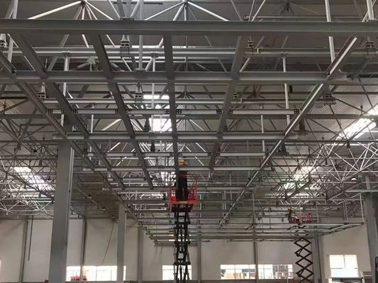 গুণ  Light Structural Steel Portal Frames Multifunctional Fabrication Steel Structure কারখানা