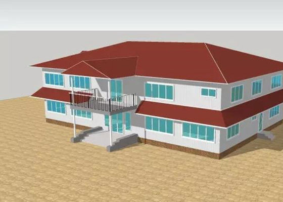 OEM / ODM বাণিজ্যিক ইস্পাত ফ্রেম বিল্ডিং GB প্রিফেব্রিকেটেড ইস্পাত নির্মাণ
