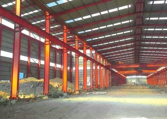 UPVC ডাউনপাইপ সহ Q355 ঢালাই এইচ সেকশন স্টিল স্ট্রাকচার ওয়ার্কশপ