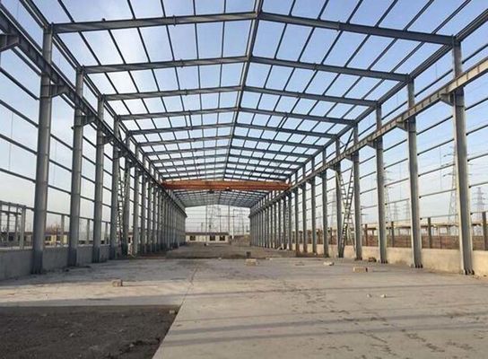 Q355 ঝালাই এইচ বিভাগ ইস্পাত ইস্পাত কাঠামো কর্মশালা