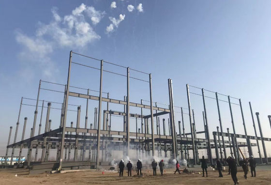ইস্পাত কাঠামো পোশাক প্রক্রিয়াকরণ কারখানা প্রিফেব্রিকেটেড ইস্পাত গুদাম
