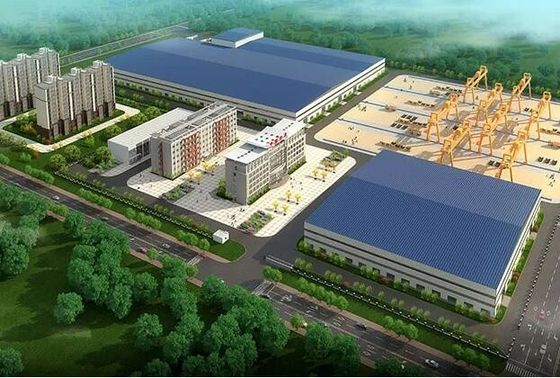 প্রিফ্যাব স্টিল স্ট্রাকচার প্রক্রিয়া কারখানা পোর্টাল স্টিল স্ট্রাকচার কর্মশালা