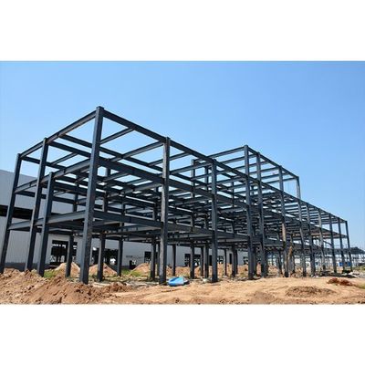 ইস্পাত ফ্রেম ওয়ার্কশপ বিল্ডিং কাঠামোগত গুদাম নির্মাণ