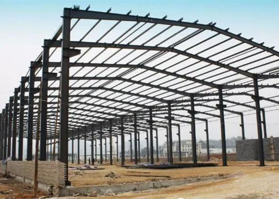 ইন্ডাস্ট্রিয়াল প্রিফ্যাব স্টিল স্ট্রাকচার গুদাম ফ্রেম নির্মাণ বিল্ডিং গ্যারেজ