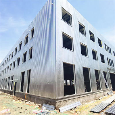 পোর্টাল ফ্রেম বাঁক শিল্প ইস্পাত কাঠামো কর্মশালা বিল্ডিং ISO9001