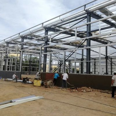 কাস্টমাইজড স্টোরেজ সমাধানের জন্য নমনীয় ইস্পাত কাঠামো গুদাম