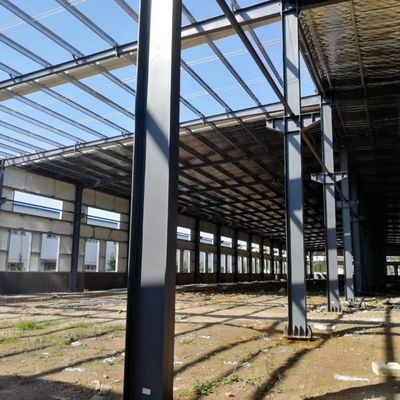 কাস্টম ইস্পাত কাঠামো শ্যাড ফ্যাব্রিকেশন গুদাম নির্মাণ বিল্ডিং জন্য