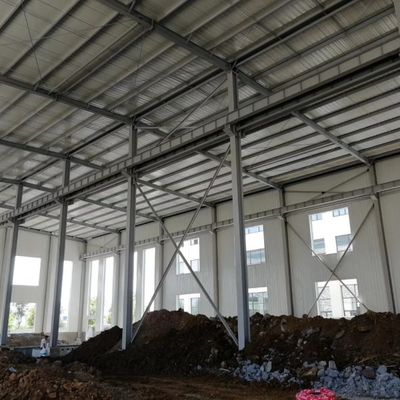 আধুনিক নকশা হালকা ধাতব বিল্ডিং প্রিফ্যাব স্টিল স্ট্রাকচার কর্মশালা