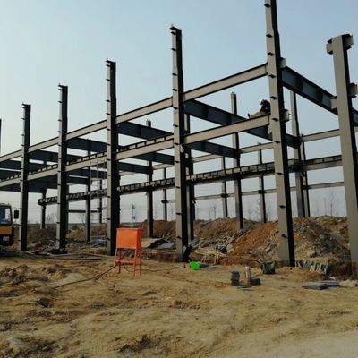 উচ্চমানের প্রিফ্যাব্রিকেটেড বিল্ডিং ডিজাইন স্টিল স্ট্রাকচার কর্মশালা