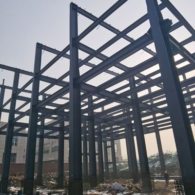প্রিফ্যাব্রিকেটেড ওয়াইড স্প্যান লাইট স্টিল ইন্ডাস্ট্রিয়াল বিল্ডিং স্টিল স্ট্রাকচার গুদাম