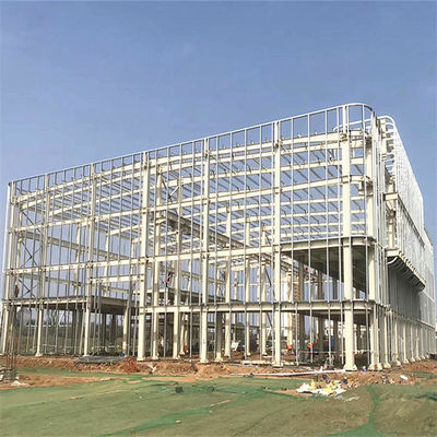 ইন্ডাস্ট্রিয়াল বিল্ডিং প্রিফ্যাব স্টিল স্ট্রাকচার কর্মশালা ধাতু নির্মাণ বিল্ডিং