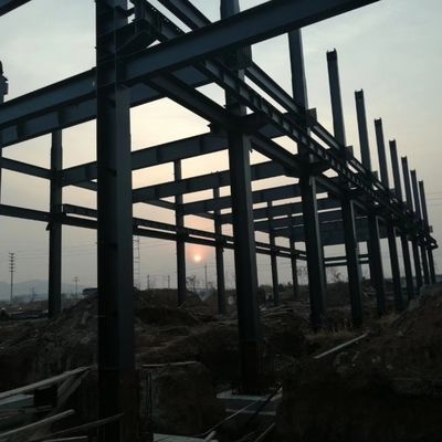 গ্র্যান্ড স্প্যান লাইট স্টিল স্ট্রাকচার বিল্ডিং ওয়ার্কশপ ক্রেন বিম সহ