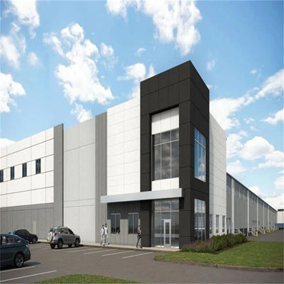 অ্যালুমিনিয়াম উইন্ডোজ অফিস বিল্ডিং যার মধ্যে ফ্লোর ডেক কংক্রিট রয়েছে যা শহুরে বাণিজ্যিক উন্নয়ন এবং অফিস কমপ্লেক্সগুলির জন্য ডিজাইন করা হয়েছে