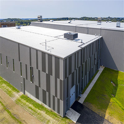 প্রিফেব্রিকেটেড লাইট স্টিল ফ্রেম ওয়ার্কশপ স্টিল কর্ন প্রসেসিং প্ল্যান্ট