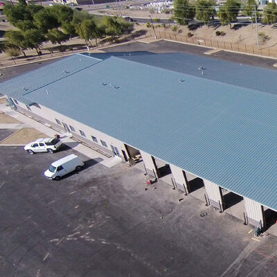 পিচ করা ছাদ সহ ইস্পাত কাঠামো উত্পাদন এবং প্রক্রিয়াকরণ কর্মশালা