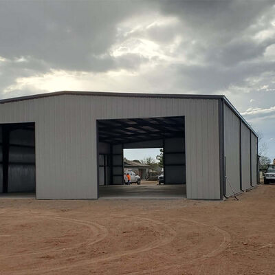 পিচ করা ছাদ সহ ইস্পাত কাঠামো উত্পাদন এবং প্রক্রিয়াকরণ কর্মশালা