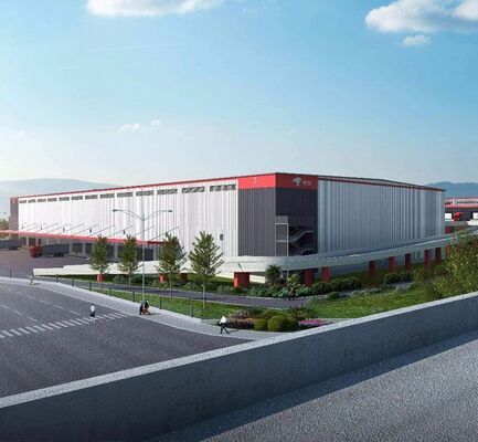 Q355/ Q235 স্টিল স্ট্রাকচার ওয়ার্কশপ ডিকোলিং প্রসেসিং সার্ভিস সহ