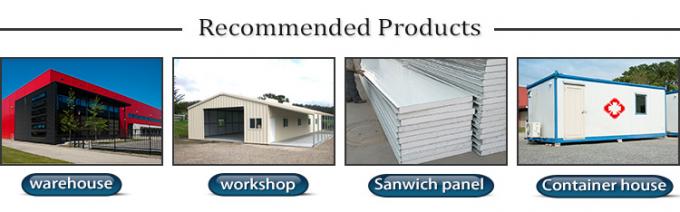 ইস্পাত স্ট্রাকচার ওয়ার্কশপ ইন্ডাস্ট্রি বিল্ডিং এইচ টাইপ কলাম সি টাইপ পুরলিন 3