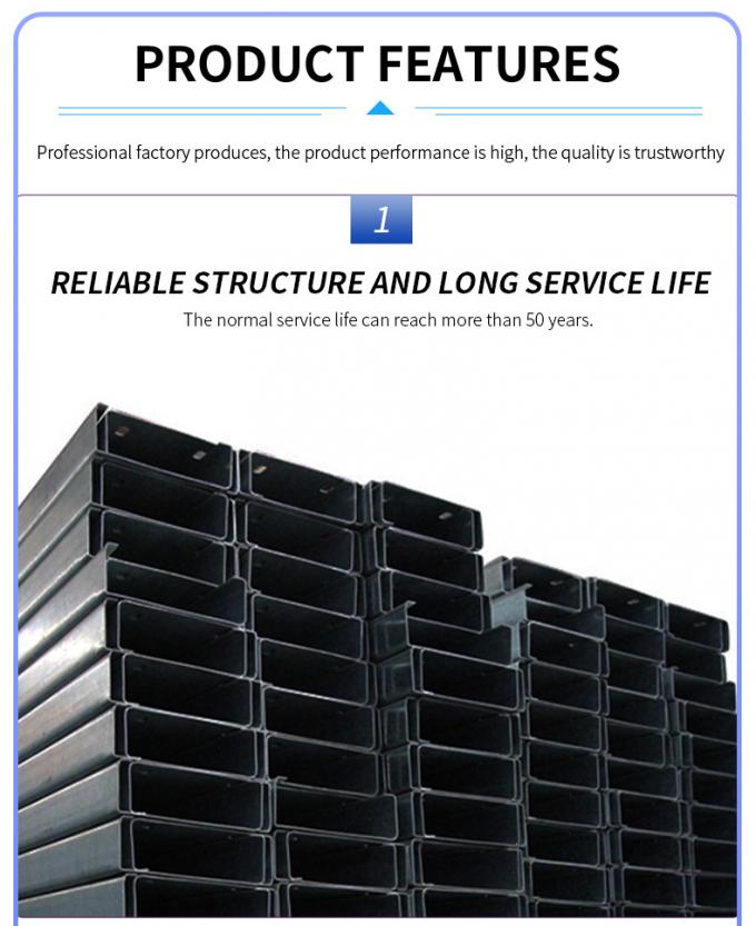 গ্রিড ইস্পাত কাঠামো গুদাম বিল্ডিং ফ্যাব্রিকেশন হট ডিপ গ্যালভানাইজড 0