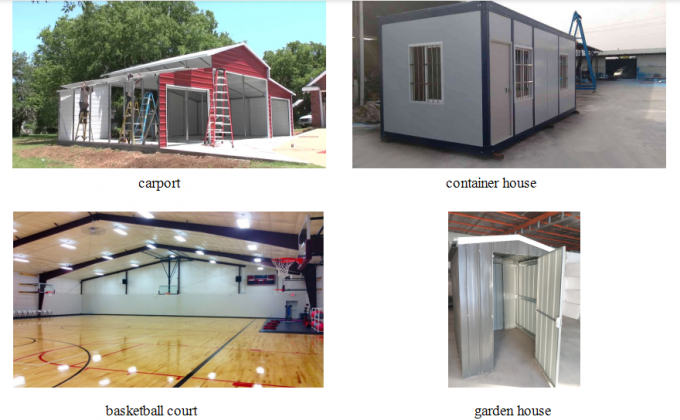 ওয়াটারপ্রুফ প্রিফ্যাব্রিকেটেড ওয়্যারহাউস স্টিল স্ট্রাকচার বিল্ডিং ওয়ার্কশপ 10